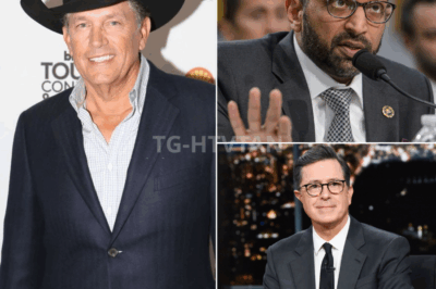 🚨🎤 BREAKING — “THE RECORDING THAT SHOOK THE ROOM” — GEORGE STRAIT AND STEPHEN COLBERT TEAM UP AFTER LIVE BROADCAST CLASH WITH KASH PATEL 🇺🇸🔥 No one expected it — especially not during a primetime segment. But when Kash Patel challenged Stephen Colbert on air, the tension was instant. Moments later, a previously unreleased recording surfaced — and country legend George Strait stepped in with Colbert to make a unified statement that stunned the studio and sent the internet into a frenzy. The unlikely alliance between late-night satire and country royalty is now sparking headlines, raising eyebrows, and shaking up the media landscape. 👇👇👇