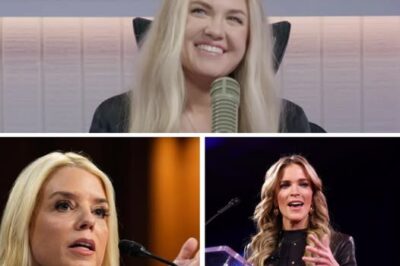 THE ROOM FROZE WHEN SHE WALKED IN” — How Pam Bondi’s Surprise Live Appearance on The Charlie Kirk Show Shook an Entire Network
