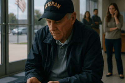 They Laughed at Him and Called Him a ‘Fake Veteran’ in the Bank—Then a General Walked In and Changed Everything