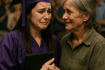 ch1💔 For 12 years, her classmates called her “the trash girl.” But on graduation day, the sentence she spoke made the entire hall rise to their feet and weep.