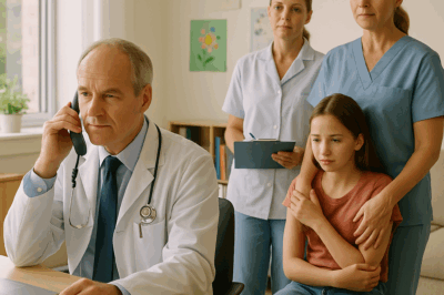 A 13-year-old girl was unexpectedly found to be pregnant — during the examination, she revealed something that stunned the doctor, who immediately called 911…