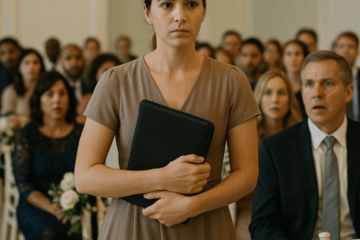 My Dad Threatened to Cut Off My Tuition Unless I Went to My Sister’s Wedding — But When I Showed Up With a Folder in My Hand, Everything Changed