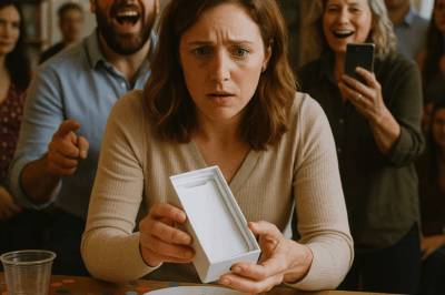 My Husband Gave Me an Empty Box for My Birthday — His Smile Faded Fast Of What Happened Next