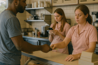 Undercover Black Boss Buys A Sandwich At His Own Diner, Stops Cold When He Hears 2 Cashiers