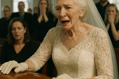 At My Father’s Funeral, a Woman in a Wedding Dress Stood Up—Her Words Changed Everything We Thought We Knew About Him