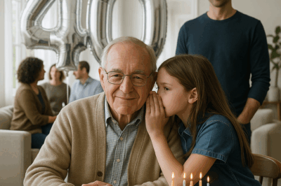 At My Son’s 40th Birthday Party, My Granddaughter Whispered, “Grandpa, We Need to Leave. Now.” I Listened — and It Saved Me from My Own Son’s Unthinkable Betrayal