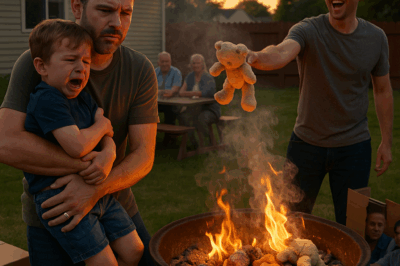 At the Family BBQ, My Brother Burned My Son’s Toys While Laughing — The Next Morning, He Begged Me for Help.
