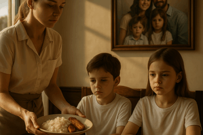 ch1💔 When the new nanny arrived at the Navarro mansion, she expected spoiled children. Instead, she found two starving twins—and a house where even the air had stopped breathing.