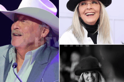 “She Asked Me to Sing This One Last Time.” — Alan Jackson’s whisper fulfilled Diane Keaton’s final wish . The room went still — no cameras, no applause, only the soft glow of candles and the sound of breath held in reverence. Diane Keaton’s farewell wasn’t meant for headlines, but one moment changed everything.  When Alan Jackson stepped forward, a single white lily trembled in his hand. “She asked me to sing this,” he whispered — and the first note cracked the silence wide open.  Those who were there say the song didn’t just honor her… it felt like she was there, listening. What did he sing — and why did it leave everyone in tears?👇