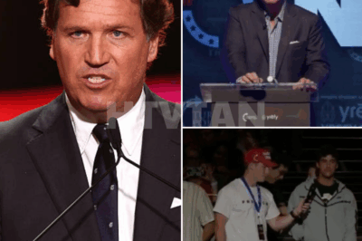 SHOCK MELTDOWN ON STAGE: “You wanted answers? Here they are.” 😱🔥 Tucker Carlson walks into a Charlie Kirk event expecting applause—then a single question detonates the room. He leans in, voice like a match, and the “Q&A” morphs into a cross-examination: receipts waved, names hinted, one claim he refuses to let slide. Coincidence… or a trap sprung in real time? THEY DON’T WANT YOU TO HEAR the nine words that flip a friendly forum into a cage match. Was this courage or choreography? Accountability or ambush? Don’t blink—the tiny detail (one pause, two cut mics, zero retreat) turns a tense exchange into the clip everyone’s arguing about before midnight.