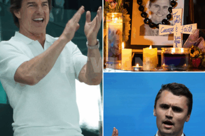 “ENOUGH.” 😱 Tom Cruise breaks the velvet-code and torches the pile-on, calling out celebs who turned Charlie Kirk’s tragedy into a applause-bait routine — then locks arms with Tim Allen and Mel Gibson to demand one unfashionable thing: basic decency. Was this a rare spine from Hollywood’s A-list… or the first shot in a brand-new culture war? THEY DON’T WANT YOU TO HEAR the tiny tell (one phrase, two pauses, zero spin) that flipped polite statements into a reckoning. Are we witnessing a real course-correction — or just reputational theater with nicer lighting? Don’t scroll — the line he drops after the applause dies is the one that stings, and it changes the room.