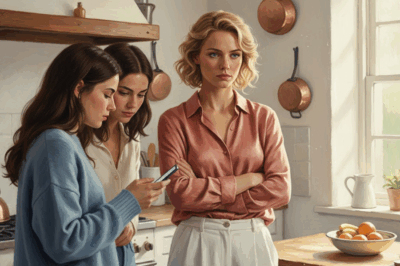 CH1 Overhearing my husband’s sister plotting to deprive me of our apartment — I gave her an unexpected surprise