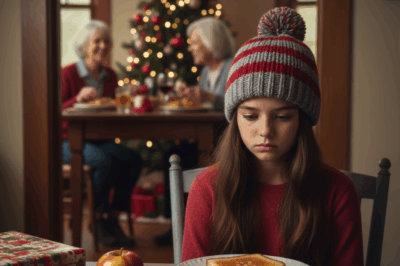 CH1 At Christmas, my parents and my sister forced my 11-year-old daughter to eat alone in an empty room. They gave her burned toast and a rotten apple. “She deserved it,” my mom said coldly. My sister nodded in agreement. I was working the night shift at the hospital when I found out. I didn’t shout. I didn’t cry. I just started making moves. Three days later, my parents were the ones screaming in panic.