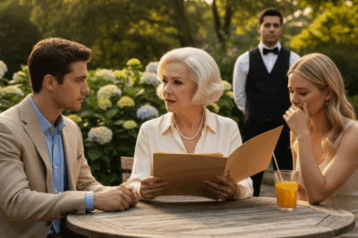 CH1 My daughter’s new husband tried to seize my assets, not knowing I had a secret $7M fortune. I created a decoy inheritance to trap him. He took the bait, trying to steal it all while they were on their honeymoon. Now I have the proof, but my daughter thinks I’m the villain. So I sent her one thing without a word: a video from her wedding night. The next morning, she called me, sobbing, and the first thing she said…