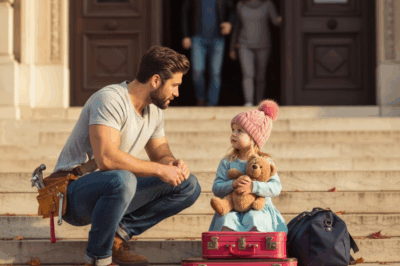 CH1 “If you carry me up the stairs, I’ll tell you ONE secret,” said the sick Little Girl.. The man’s hair stood on end from what he heard