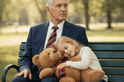 CH1 Every night, a little girl curled up on the same park bench with her teddy bear. No pillow, no blanket—just the cold night air. When a wealthy businessman finally stopped to ask why, her answer made him cry…