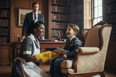 CH1 The billionaire saw the black maid comfort his autistic son — and his heart stirred from what happened next…
