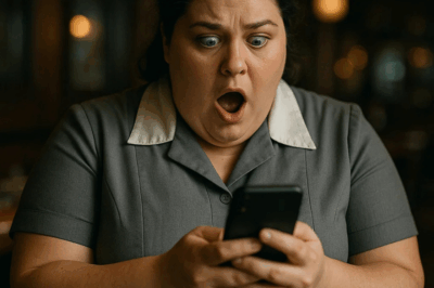 CH1 Waitress finds phone left on a chair… and when she turned it on, she froze…