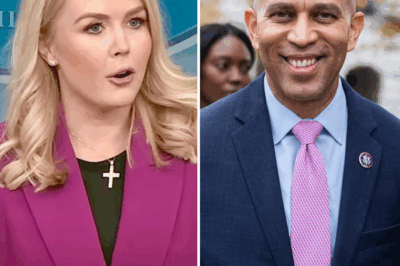 BREAKING: BOOM! Hakeem Jeffries just OBLITERATED Trump’s “sick” and “DEMENTED” press secretary Karolin Leavitt in a furious press conference!