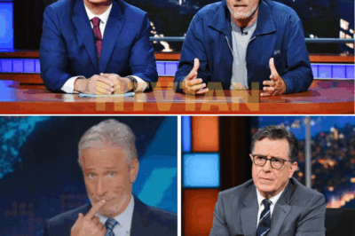 When Jokes Became Battlefields: Inside the Stewart-Colbert Rebellion That Could Shake Apple’s Streaming Throne