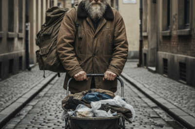 CH1 A homeless man with a baby carriage stopped the wedding limousine, and no one could have imagined what he called the bride.