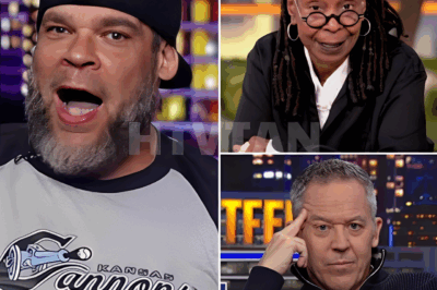 THE PUNCH THAT KILLED THE SCRIPT — Tyrus Drops One Line, and Whoopi Goldberg Goes Silent on Live TV 🎙️💥  For years, The View has been Whoopi’s turf — loud, controlled, scripted. But this time, she lost the room.  In a heated segment meant to showcase “democracy in dialogue,” Whoopi reached for her usual moves: moral posturing, emotional appeals, and the claim that disagreement itself was “undemocratic.”  That’s when Tyrus leaned in, calm as ever, and dropped the line that made the entire table go still:  “If letting racists run wild on TV is progress, I’ll pass.”  No applause. No comeback. Just Whoopi — wide-eyed, frozen — caught in the wreckage of her own rhetoric.  Even Gutfeld didn’t need to add much. The knockout had already landed.  Commentators are calling it “the funeral of lazy outrage.” Clips are everywhere. The moment? Already being taught as a masterclass in controlled takedown.  👇 Watch the full exchange.