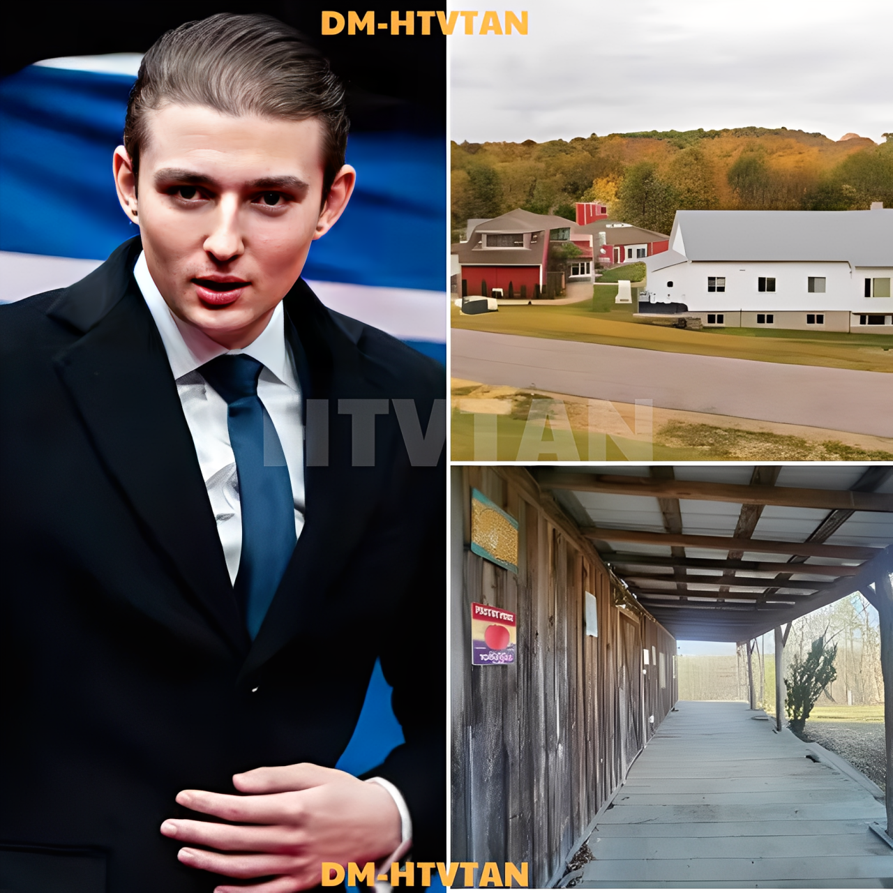 While most billionaire build mansions, Barron Trump is building a sanctuary for addicts, ex-convicts, and lost children no one knows about. He is funding the project himself, calling it FIELD OF GRACE. He admits the ranch once represented success, but now it will represent SALVATION. Fans call it his TRUE LEGACY, something no title can touch. This is what pain looks like when it turns into PURPOSE…. Full story below 👇 (5f3)