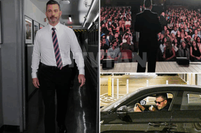 SHOCK LEAK: “I was in the bathroom…” — the moment Jimmy Kimmel realized it was over .  Jimmy Kimmel had just stepped into the bathroom when it hit: his phone buzzed, and the message was blunt — ABC was pulling the show. Immediately. His first thought? “It’s over.” But what came next has fans — and insiders — scrambling for answers. Rumors are now swirling about a shadow force behind the scenes, quietly orchestrating the takedown. Who made the call? Why now? And was Kimmel the target of something bigger than bad ratings? The timing. The silence. The way it all unraveled in under 10 minutes. He went in thinking it was just another break… and walked out into chaos.🕳️