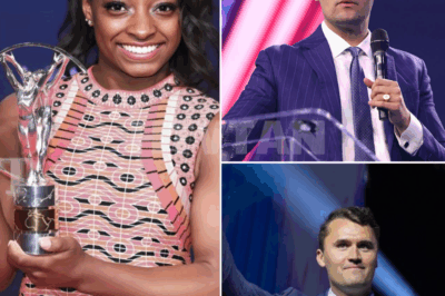 SHE BROKE — but not how the world expected 😱 “The man who called her a ‘national shame’ is gone…”  Tokyo 2021 never left her. While cameras moved on, Simone Biles carried those words — “national shame” — like an invisible fracture. Charlie Kirk’s attack didn’t bruise her body. It bruised her legacy. For years, she said nothing. She smiled. She kept winning. But behind the silence was a storm she never showed… until now. With Kirk gone, Biles did something no gold medal could ever capture — and it brought the world to its knees. She didn’t speak for long. But when she did, everything changed. Her voice cracked, but her message didn’t. What happened in those few seconds has now been seen by millions — and every single person is asking the same question: Was this the most powerful comeback in modern sports?