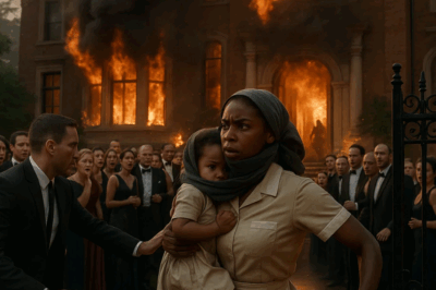 (CH1) No one dared to save the billionaire’s son until a poor Black girl, carrying her own child, rushed into the flames to rescue him, changing everything in the end