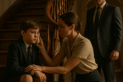(CH1) He Came Home Early and Found His Son on the Stairs With the Nanny… A Truth Awaited That No Amount of Money Could Prepare Him For