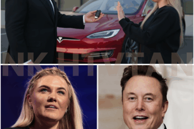 💰 ELON MUSK OFFERED HER A TESLA — ERIKA KIRK’S TWO-WORD RESPONSE IS GOING VIRAL 🔥  He handed her the keys. The cameras were ready. Everyone waited for the big “thank you.” But Erika Kirk didn’t blink. She simply said: “No, thanks.” What followed was silence — then applause. Why? Because in an age of deals and distractions, Erika chose something money can’t buy. 💬 “Charlie’s legacy was never about luxury. It was about conviction.” 🎥 The moment is now a viral symbol of integrity — and it’s right here if you want to see what America’s talking about 👇