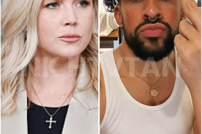 “TWELVE WORDS. NO MIC. NO MERCY.” — BAD BUNNY’S RESPONSE TO LEAVITT LEFT THE STUDIO IN SHOCK 🎤😳 Karoline Leavitt thought she had the upper hand — ready to attack, disrupt, and walk away victorious. But Bad Bunny didn’t flinch. He didn’t argue. He didn’t even raise his voice. With twelve words, calm and razor-sharp, he dismantled everything she threw at him. The clip? Viral. The crowd? Speechless. Leavitt? Gone. 👇 What did he say that flipped the script — and why are people calling it a live TV turning point?