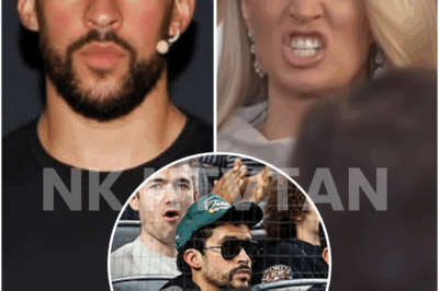 CARRIE SAID WHAT MILLIONS WERE THINKING — AND BAD BUNNY’S SILENCE JUST GOT A LOT LOUDER 🎯🧊 When Bad Bunny stayed seated during the anthem, the cameras caught it. But it was Carrie Underwood’s sharp, unapologetic response that made the moment impossible to ignore. One sentence, three million shares, and a wave of headlines later — the debate has shifted from one stadium seat to a national spotlight. Was it disrespect? Was it a message? Or was Carrie the only one brave enough to say what others wouldn’t? 👇 Why this moment is still trending — and what it reveals about a much bigger divide in American entertainment.