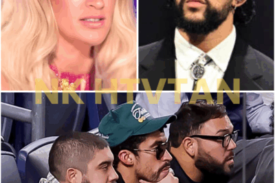 CARRIE UNDERWOOD VS. BAD BUNNY? HER EXPLOSIVE RESPONSE TO HIS “SILENT PROTEST” JUST SPLIT THE INTERNET IN TWO 👀💥  When Bad Bunny stayed seated during “God Bless America” at a Yankees game, no one expected a country music queen to clap back — but Carrie Underwood did just that. Her bold words — “If he doesn’t like America, then leave” — hit social media like a lightning bolt, sparking a firestorm of praise, backlash, and viral debate. Supporters call her a patriot. Critics say it’s deeper than the flag. And now, with millions weighing in, the spotlight isn’t just on Bunny’s silence — it’s on the growing divide between two powerful voices in American culture. 👇 Was it disrespect… or a statement? Here’s what Carrie said next — and why this moment may change the tone of halftime season forever.