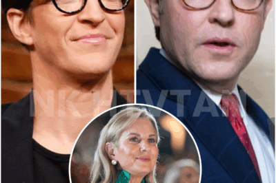 “HE DIDN’T SAY A WORD — JUST WALKED OUT.” RACHEL MADDOW’S FINANCIAL REVELATION SHAKES SPEAKER JOHNSON’S INNER CIRCLE 🔥📂  Capitol Hill was rocked last night when Rachel Maddow revealed a trove of leaked financial records allegedly linking a business connected to Speaker Mike Johnson’s wife to a trail of suspicious multimillion-dollar transfers. What began as a quiet segment quickly turned explosive as the details came into focus — account numbers, timestamps, and entities that, if verified, could trigger a full-scale ethics inquiry. The turning point? Sources say Johnson left the room without a word the moment the documents hit the screen. No rebuttal. No denial. Just silence — and an exit. Since then, speculation has swirled: Who else knew? And how far up the chain does this really go?  🔗👇 exclusive breakdown of the documents, what legal experts are saying, and what comes next in the unraveling.