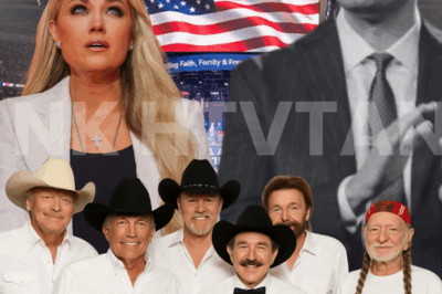 BREAKING: COUNTRY STARS DEFY SUPER BOWL WITH “ALL-AMERICAN HALFTIME SHOW” 🎆🇺🇸  This isn’t just a concert — it’s a cultural moment. Just announced from Nashville, six of the most iconic voices in American music are joining forces for a one-night tribute to Charlie Kirk — and it’s happening the same night as Super Bowl 60. Coincidence? Or quiet rebellion? Why did Erika Kirk choose this night for the show? Why are so many veterans, families, and everyday folks saying they’ll skip the NFL this year — just to tune in to this? With Alan Jackson, George Strait, Willie Nelson, and more on one stage, something bigger than music is brewing. It’s not a boycott — it’s a reclaiming.  🔵 👇 see the full artist lineup, start time, and broadcast details in the comments.