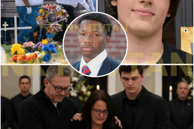 “GIVE ME BACK MY SON!” — AUSTIN METCALF’S MOTHER’S CRY STUNS MOURNERS AS FATHER VOWS JUSTICE 💔⚖️ It was the moment no one could bear to witness — and no one will forget. At the funeral of 17-year-old Austin Metcalf, his mother collapsed in tears, her voice breaking as she cried out, “Give me back my son!” The words echoed through the church like thunder, silencing even the strongest hearts. Minutes later, Austin’s father stood before reporters and made a vow that chilled the nation: “I will go to the ends of the earth to get justice — and the one responsible will pay.” The crowd stood in stunned silence, and a community still searching for answers suddenly found itself rallying behind a broken but unyielding family. 🔵 👇 full funeral coverage, raw footage, and what this means ahead of the June 2026 trial
