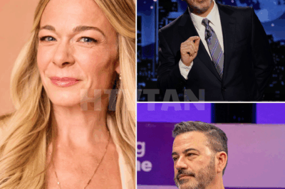 It started with laughs — and ended with LeAnn Rimes owning the night.  During what was supposed to be a playful interview, Jimmy Kimmel smirked and asked:  “LeAnn, how’s it feel to still play the country girl after all these years?”  The room chuckled. LeAnn Rimes smiled — but not with her eyes. She leaned in, voice low but unshakable:  “Jimmy, I don’t play country girl. I am one. Some of us don’t need to act — we live it.”  The room went still.  Kimmel laughed nervously.  “Hey, it’s all just entertainment, right?”  LeAnn didn’t flinch. Her voice softened — but the steel remained.  “Entertainment happens when the lights go out. What I do? That’s heart. That’s truth. That’s faith. And you can’t fake that.”  Applause broke out like thunder. Kimmel tried to pivot, but she was already standing.  “You make people laugh for a moment. I make them feel something that stays. That’s the difference.”  And with that, she nodded gracefully — and walked off.  The audience stood. Kimmel was left speechless. And the country remembered what real sounds like.  👇 Full moment in the comments — and why fans are calling it “the night LeAnn Rimes reminded America what can’t be scripted.”