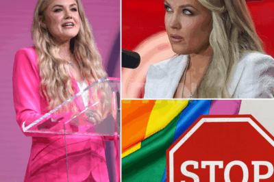 SHE DIDN’T SAY A WORD — BUT AMERICA HEARD IT LOUD AND CLEAR. Erika Kirk’s Quiet Refusal Live On Air Has Sparked a Cultural Firestorm 🕯️⚡  She was handed a rainbow patch backstage. She looked at it. She said nothing.  Then, moments before stepping into the spotlight — Erika Kirk placed her hand over her heart and walked straight onto the stage.  No slogans. No hashtags. No viral statement.  But what followed was instant, deafening, and global.  Some are calling it courage. Others are calling it defiance. Millions are asking: What was she really saying — by choosing to say nothing at all?  Producers reportedly scrambled. The crowd tensed. One staffer said, “We knew the second she stepped out — this was going to blow up.”  Now, the internet is ablaze. Debate is raging. And Erika’s silent act has become a litmus test for where America really stands.  👇 Full moment. Full fallout. Full meaning — or mystery?