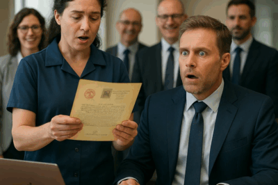 (CH1) I’ll give you my salary if you translate THIS, laughed the millionaire boss… But when the janitor started reading, he FROZE from what he heard……