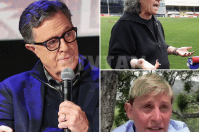“DON’T AIR THIS.” — THE INTERVIEW RAN ANYWAY, AND THE EXODUS RUMORS JUST WENT NUCLEAR 📡😱 Stephen Colbert, freshly fired and visibly shaken, drops the line that freezes the room: “NOW I UNDERSTAND WHY ROSIE AND ELLEN LEFT — SOMETIMES YOU JUST HAVE TO GET OUT.” Control-room hands reach for the kill switch… too late. What follows isn’t late-night snark — it’s a departure manifesto: a decade at The Late Show, a door slammed without warning, and a candid hint he’s weighing life beyond U.S. borders. Was this grief… or a gauntlet? Maybe not a meltdown — A WARNING SHOT at the machine that made him. 👇 Here’s what he really said — and why CBS and talent agents are suddenly very, very quiet.