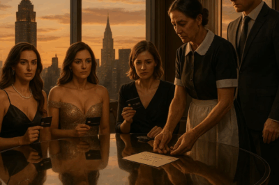 (Ch1) Billionaire Gives 4 Black Credit Cards To Test 4 Women – What His Maid Buys Leaves Him Speechless…