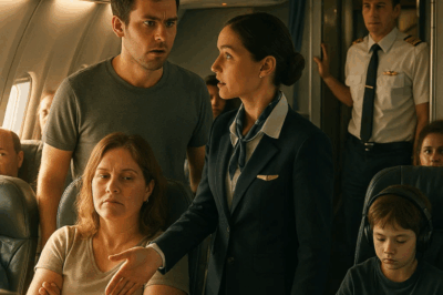 (Ch1) SHE ORDERED A PASSENGER TO MOVE FOR HER SON—THEN THE PILOT WALKED OUT AND SAID THIS