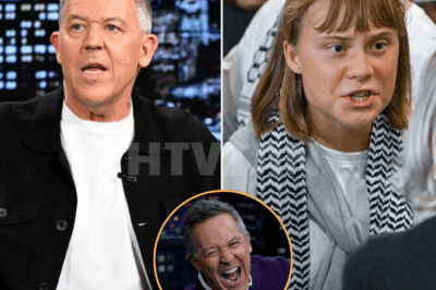 GREG GUTFELD UNLOADS ON GRETA THUNBERG — “The Media’s Favorite Mascot Just Got Exposed”   In one of his most brutal takedowns to date, Greg Gutfeld didn’t just criticize Greta Thunberg — he dismantled her.  During a scathing, no-filter segment, the Fox News powerhouse called out the teen climate activist’s tactics, media treatment, and political backers, raising questions many have tiptoed around for years.  “It’s not activism,” Gutfeld said. “It’s theater. And we’re all being forced to clap.”  His comments sent shockwaves across social media, sparking a frenzy of reactions from both sides of the aisle. Supporters hailed it as a long-overdue reality check. Critics say it’s an attack on youth, progress, and truth.  But one thing is certain: This wasn’t just commentary — it was a calculated shot at the heart of Thunberg’s global image.  And now, people are asking: Could this change how the world sees her? And is her influence starting to unravel under pressure?  👇 Full transcript, viral clips, and what insiders say may be coming next for both Gutfeld and Greta.