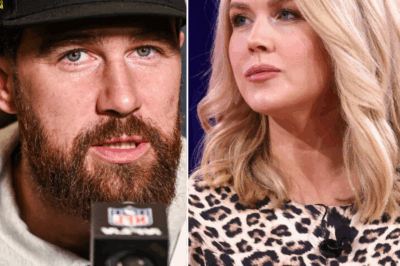 💥“YOU WERE BEATEN — PAY NOW!” — Travis Kelce Sues Karoline Leavitt & Network for $50M After Live TV Clash 😱🏈  What began as a routine post-game interview spiraled into chaos when Karoline Leavitt launched a surprise verbal attack on NFL star Travis Kelce, accusing him of hypocrisy and slamming the very system he represents. Kelce, known for both athletic dominance and social advocacy, stayed calm — but now he’s firing back hard with a $50 million lawsuit.  The message is clear: he may play on Sundays, but he won’t be played off the field.