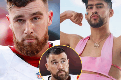 Travis Kelce sparked controversy, declaring: “You bring a man in a dress to the Super Bowl? Then don’t call it football, call it a circus.” He insisted the Super Bowl represents strength and American spirit, not a stage for shock-value performances. That’s why Kelce fiercely opposed the idea of Bad Bunny — known for his eccentric dress style — headlining the show. He made his stance clear: “If that happens, I’m done with the NFL.”