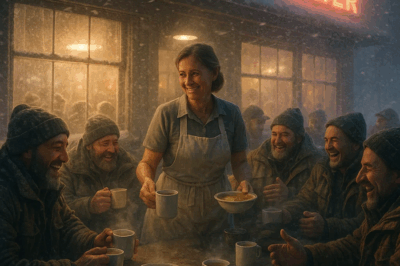 (CH1) She Opened the Doors of Her Small Diner to Shelter 12 Stranded Truckers During a Relentless Blizzard — But No One in Town Could Have Predicted the Extraordinary Chain of Events That Unfolded Just 48 Hours Later, Leaving the Entire Community Talking, Smiling, and Buzzing With Envy