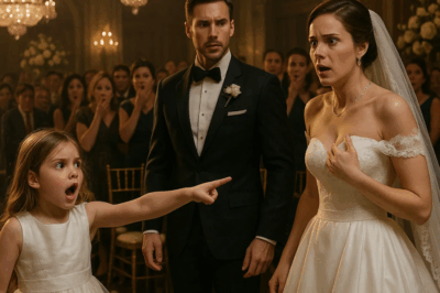 (CH1) “She’s Lying About the Baby!” — The Little Girl’s Bold Words That Stopped a Billionaire’s Wedding…