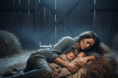 ch1🌧A lonely rancher heard a noise in the barn. When he got there, he found something he never expected—a young woman lying in the hay… with two newborn babies beside her.